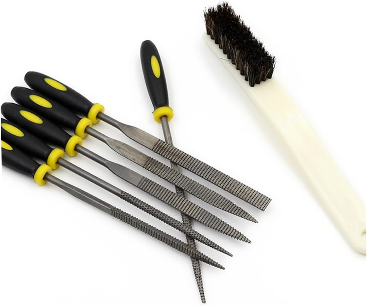 Uonlytech 15pcs Woodworking File Set High Durability Wood Carving Tools Anti-slip Handle for Woodworking File Rasp File