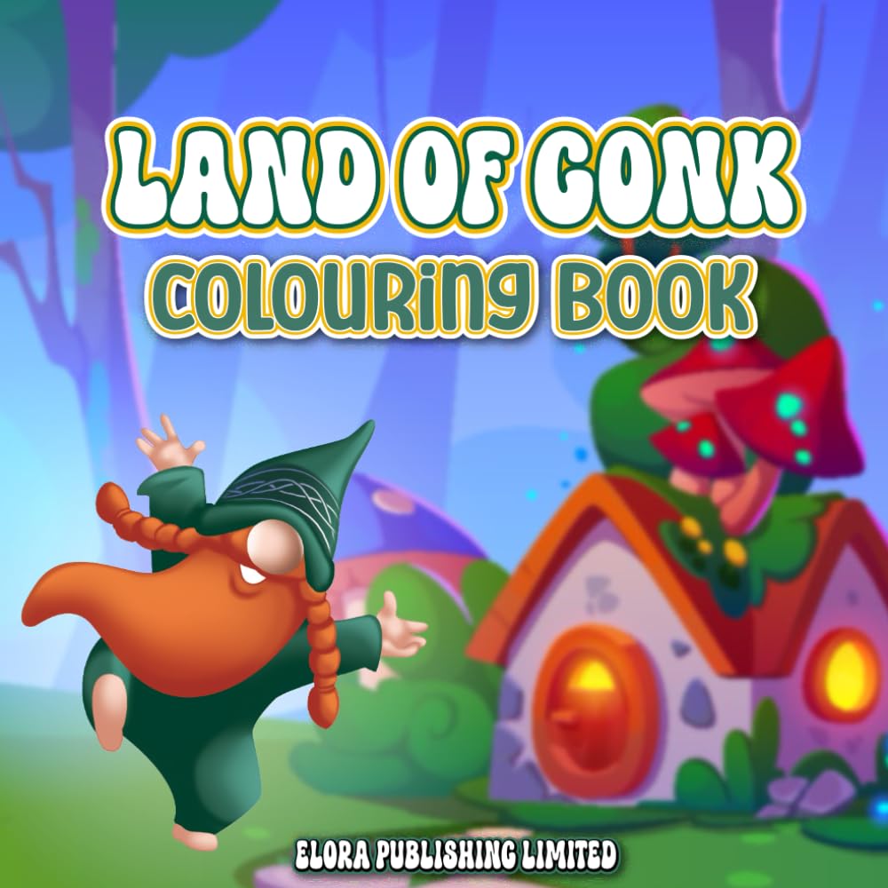 Land of Gonk Colouring Book