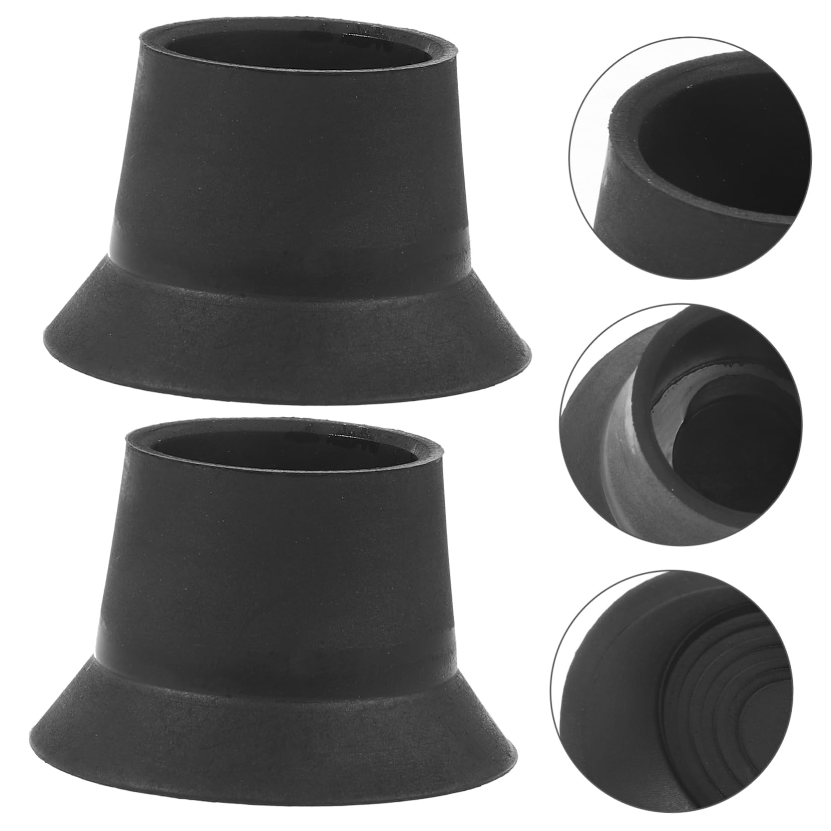 Beavorty 2Pcs Non Slip Trampoline Leg Caps Wear Resistant Covers for Noise Reduction Safety Compatible with Trampoline Models Easy to Install Replace