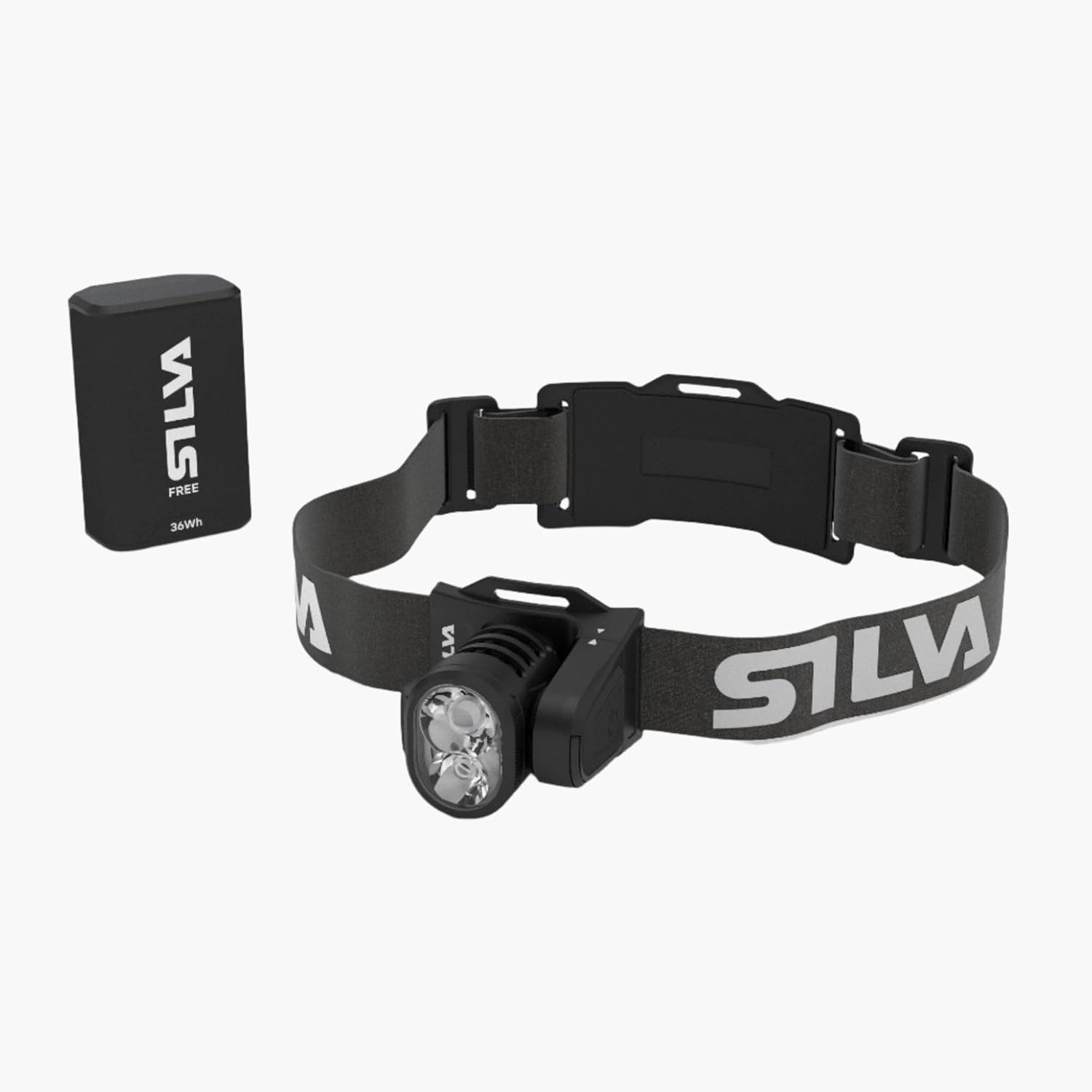 Silva Free M 3000 Lumen Headlamp | Great for Skiing, Trail Running, and Longer Adventures | ISPO Award Winner | Ultralite