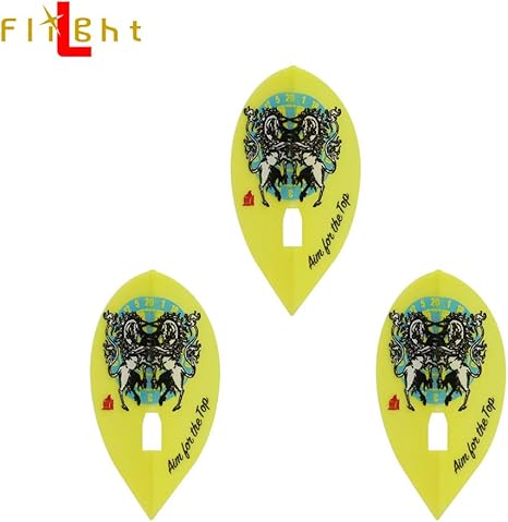 Amazon L Style エルスタイル L Flight Pro エルフライト プロ 柴田豊和 Ver 1 ティアドロップ イエロー ダーツ フライト フライト プロテクター 通販