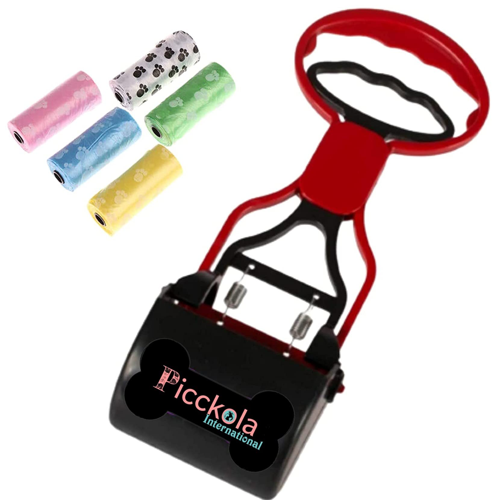 See full amazon price history chart for Picckola International 11" Inch Small Size Scooper + 5 Waste Bag Roll Portable Handle Cleaning Pickup Clip Poop Scoop for Small Dogs & Puppies (Color May Vary) Picckola International 11" Inch Small Size Scooper + 5 Waste Bag Roll Portable Handle Cleaning Pickup Clip Poop Scoop for Small Dogs & Puppies (Color May Vary) (B09HHNN64N) Amazon Price History, Amazon Price Tracker