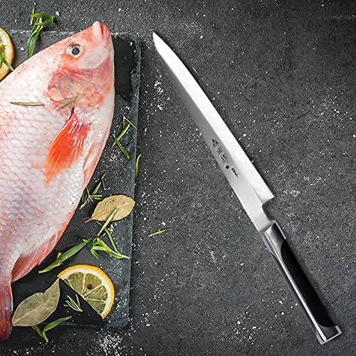 Chuyiren Sashimi Knife- 9.5 Inch(240Mm), Sushi Knife Superior Carbon Steel, Japanese Chef Knife With Ergonomic Handle, Professional Yanagiba Knife For Fish Filleting & Slicing… #TOP4