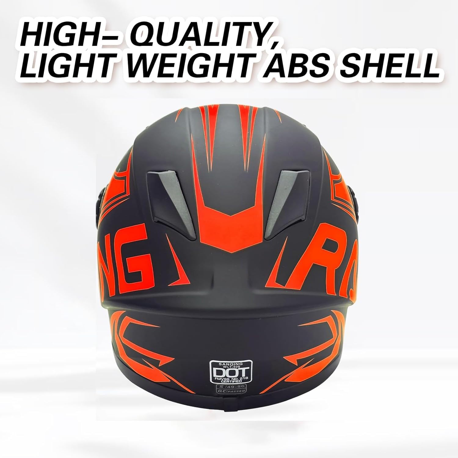 Integralhelm für Kinder, Motorradhelm, Motocross, Dirtbike, ATV, BMX, Go-Kart, Offroad, 4-Rad, für Jungen und Mädchen, mit Sonnenblende, DOT/ECE-Zulassung B,L=51-52cm