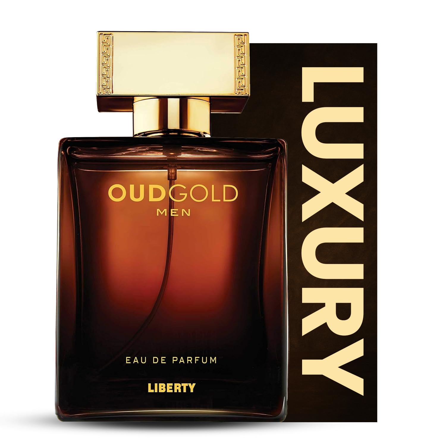Liberty Luxury Oud OudGold Premium Summer Perfume Spray for Men and Women (50ml/1.7Oz), Eau De Parfum (EDP), Designed in France, Long Lasting Smell, Woody notes