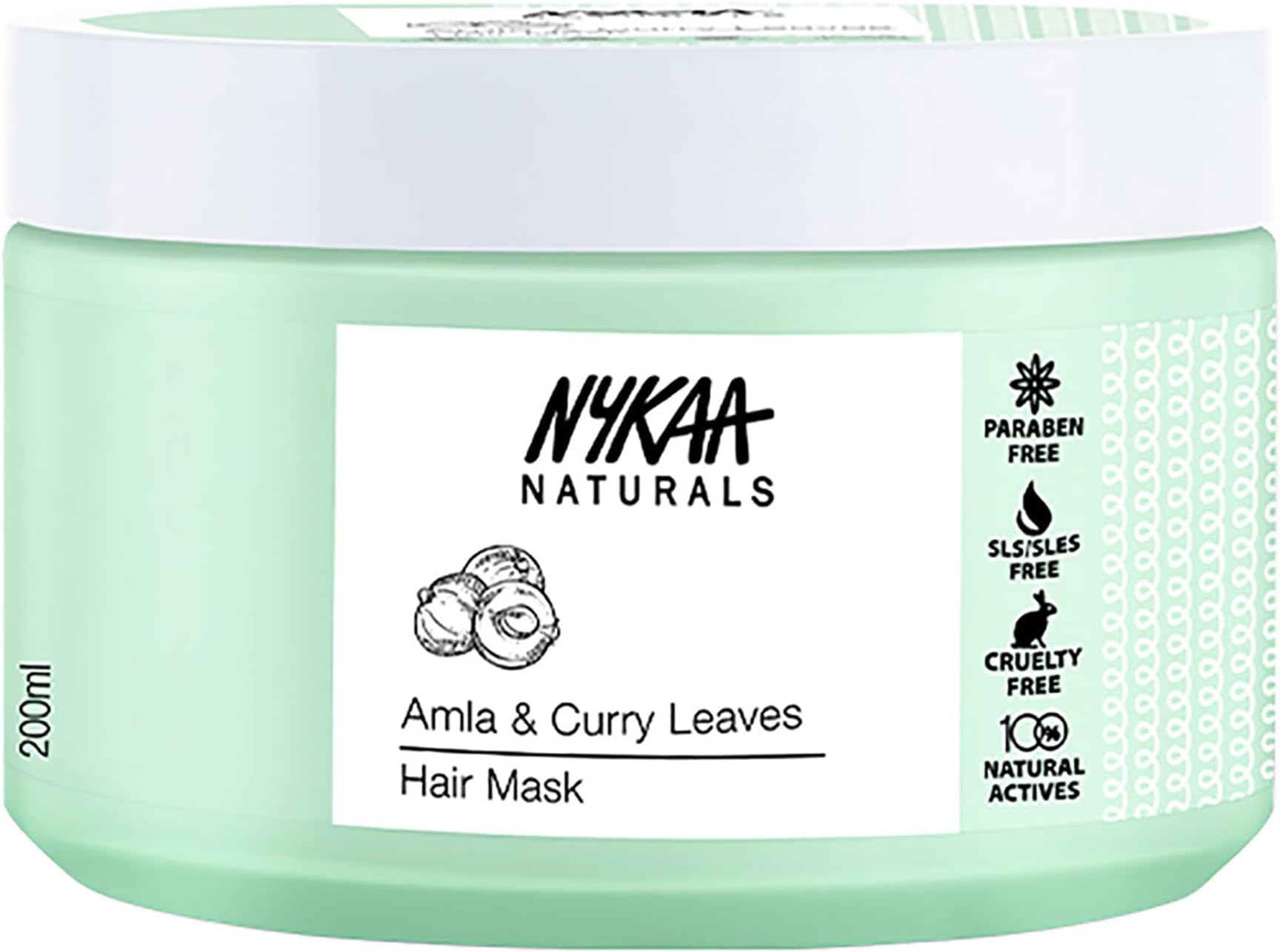 Amla & Curry Leaves Anti-Hair Fall Hair Mask -Paraben And Sulphate Free (200ml)