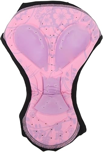 Miniatura 8 de HEEPDD Ropa interior acolchada en 3D para mujer, color negro, de secado rápido, para ciclismo de montaña (M)