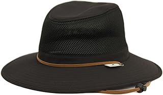 Nylon Mesh Safari Hat - Lightweight, UPF (SPF) 50+ Sun Protection, 2 1/2