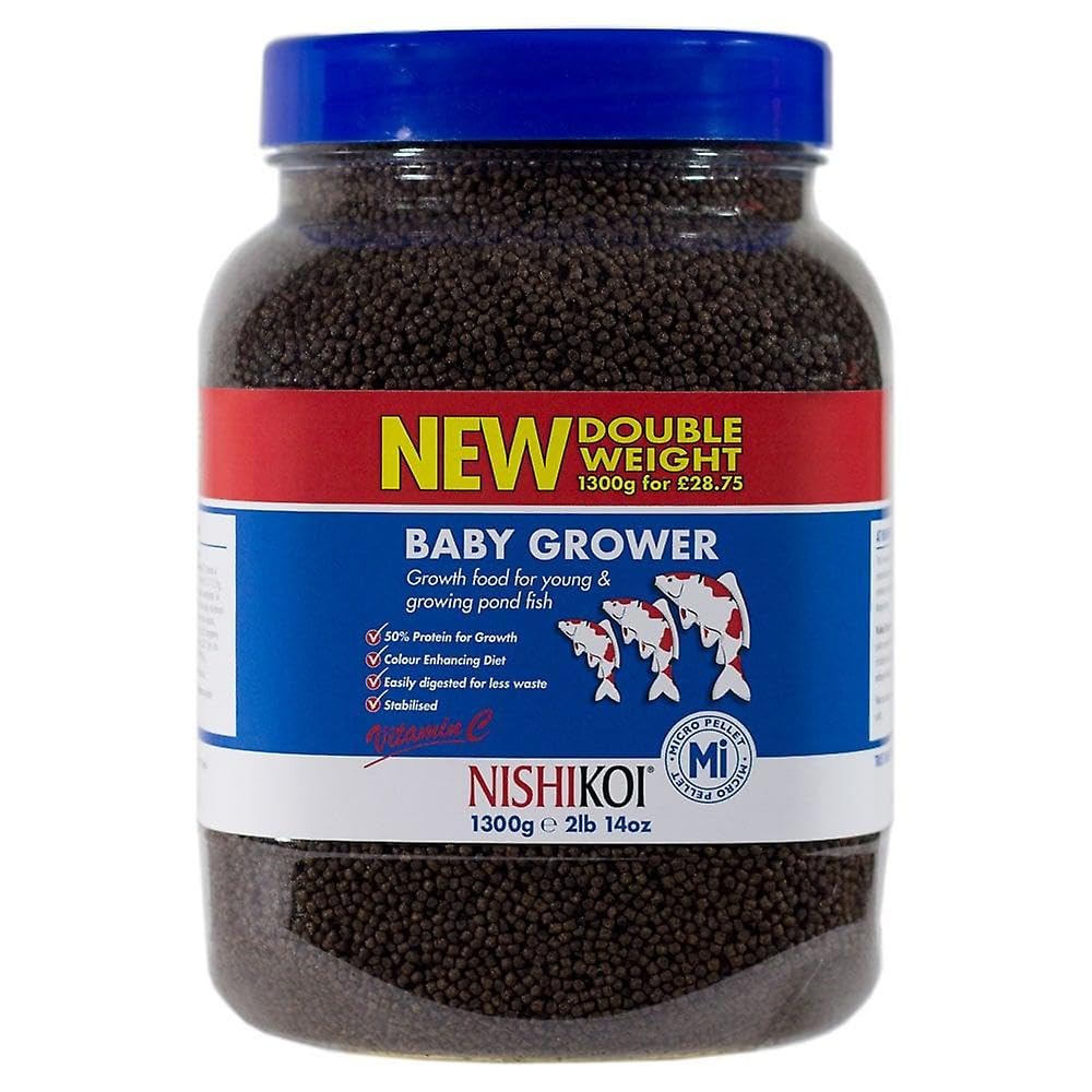 Nishikoi Baby Grower Growth 1300g Pond Food