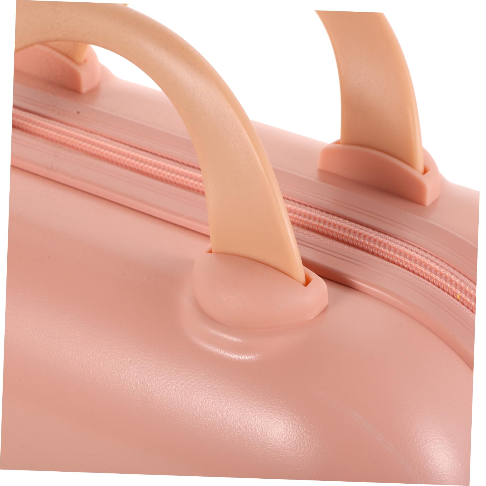 Borsa Trucchi Rigida Rosa Grande Capacità per Viaggio e Storage | Abs e Poliestere, Livelli e Scomparti, Design con Maniglia, Uso Pratico per Donne