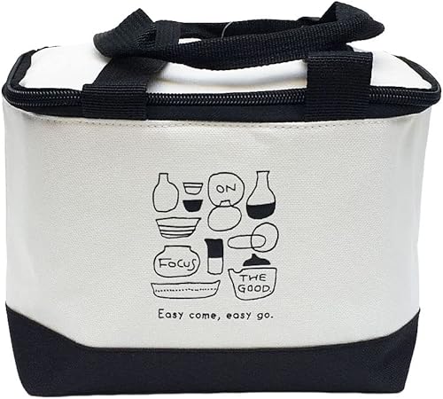 Miniatura 4 de Bolsa de almuerzo para mujeres y hombres adultos a prueba de fugas, lindas loncheras, bolsas de mano, mini capacidad, reutilizable, aislada,