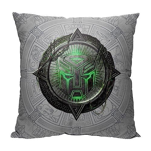 Northwest Transformers Pillow, 18" x 18", Autobot Shield by Northwest - Used condition - US$14.36