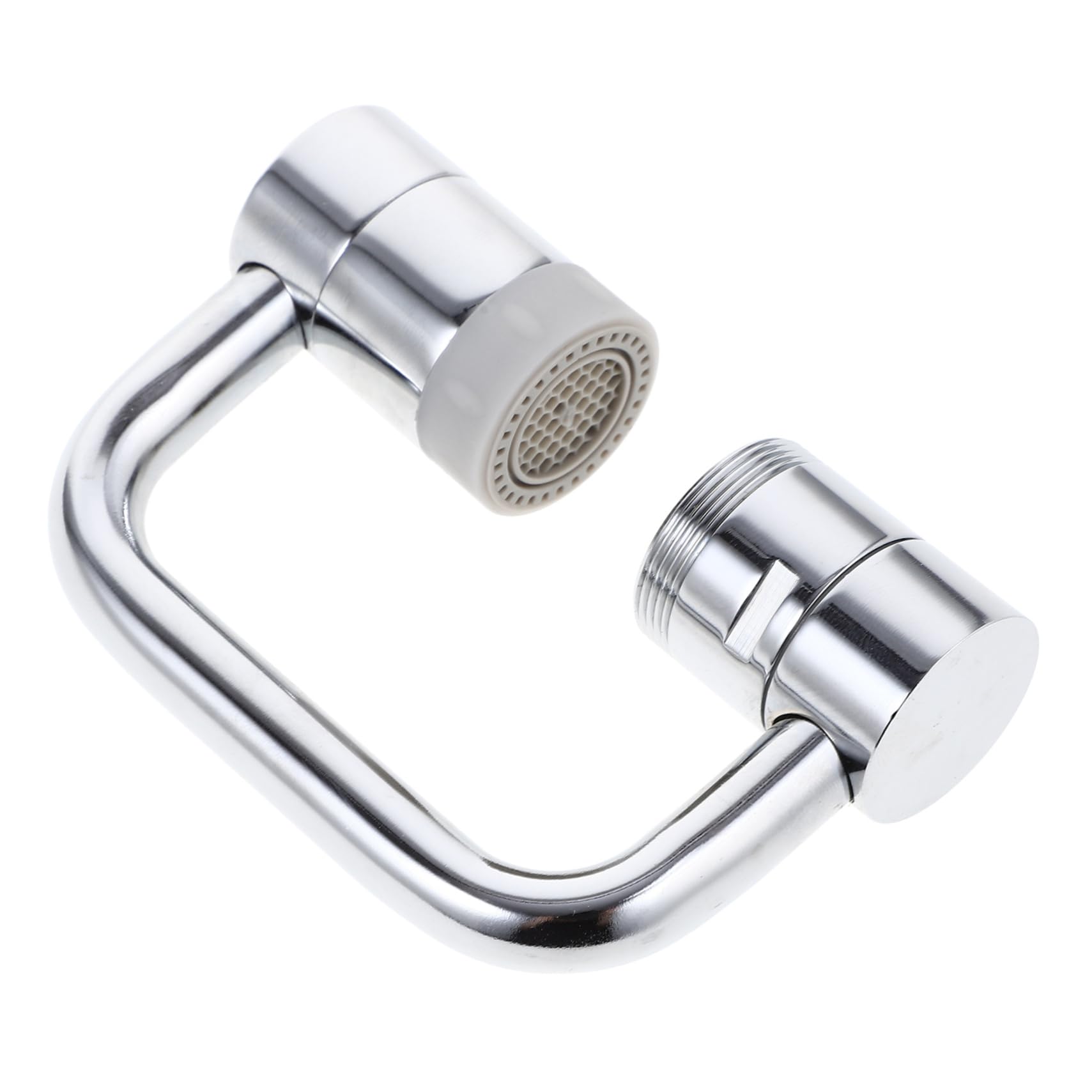 Adaptateur de robinet en cuivre rotatif à double mode pour évier