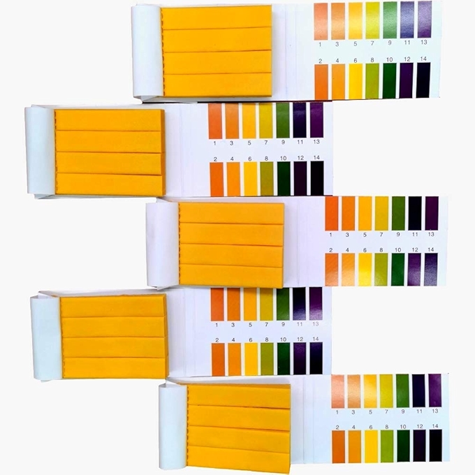 JIMITOP pH测试试纸 1-14 pH值检测纸