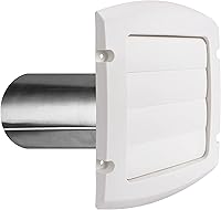 Vista 6 de Dundas Jafine BLH6WZW - Capucha de ventilación con listones blancos de 6 pulgadas