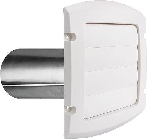 Miniatura 6 de Dundas Jafine BLH6WZW Campana de ventilación con rejillas, 6 pulgadas, color blanco