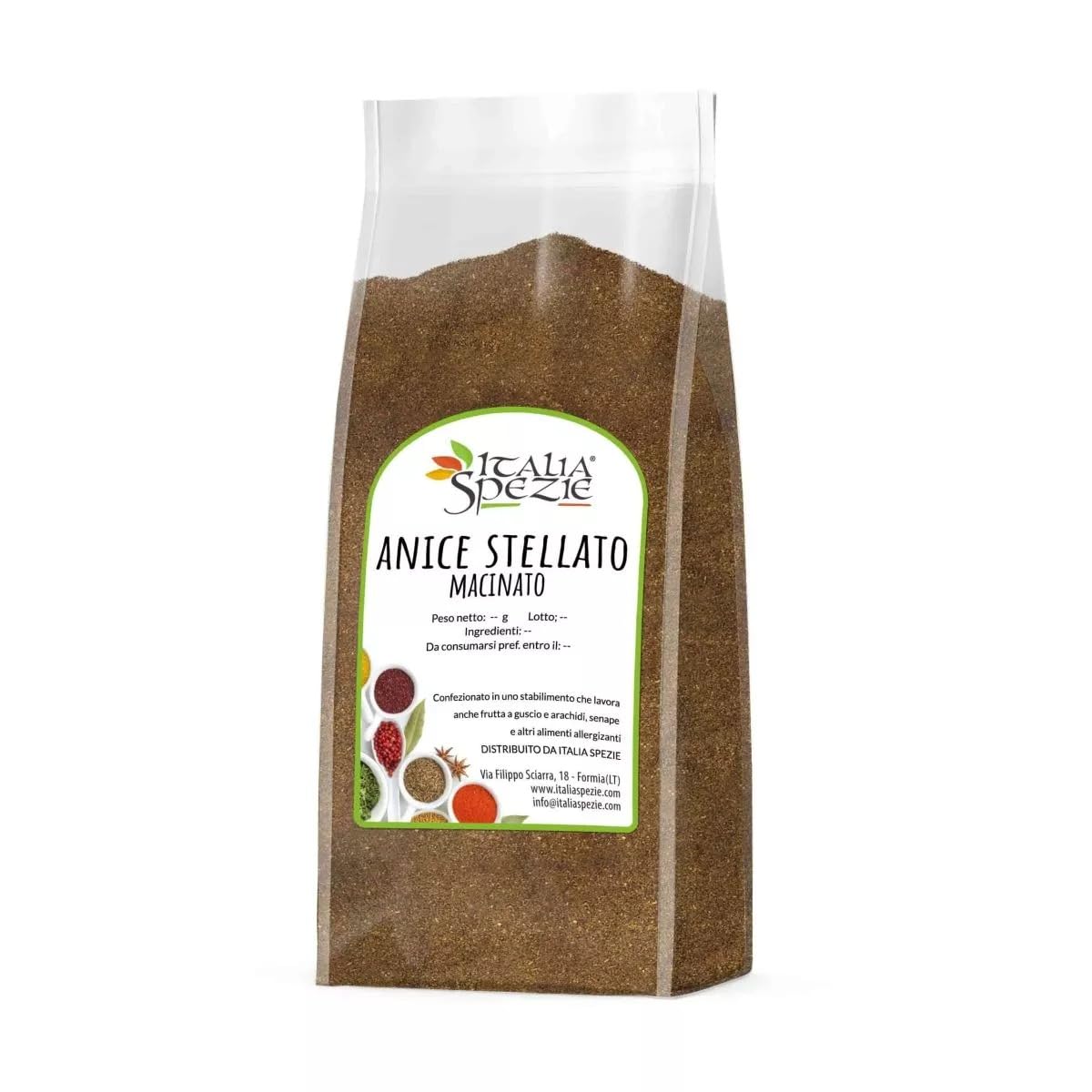 Italia Spezie, Anice Stellato in polvere - 1 Kg