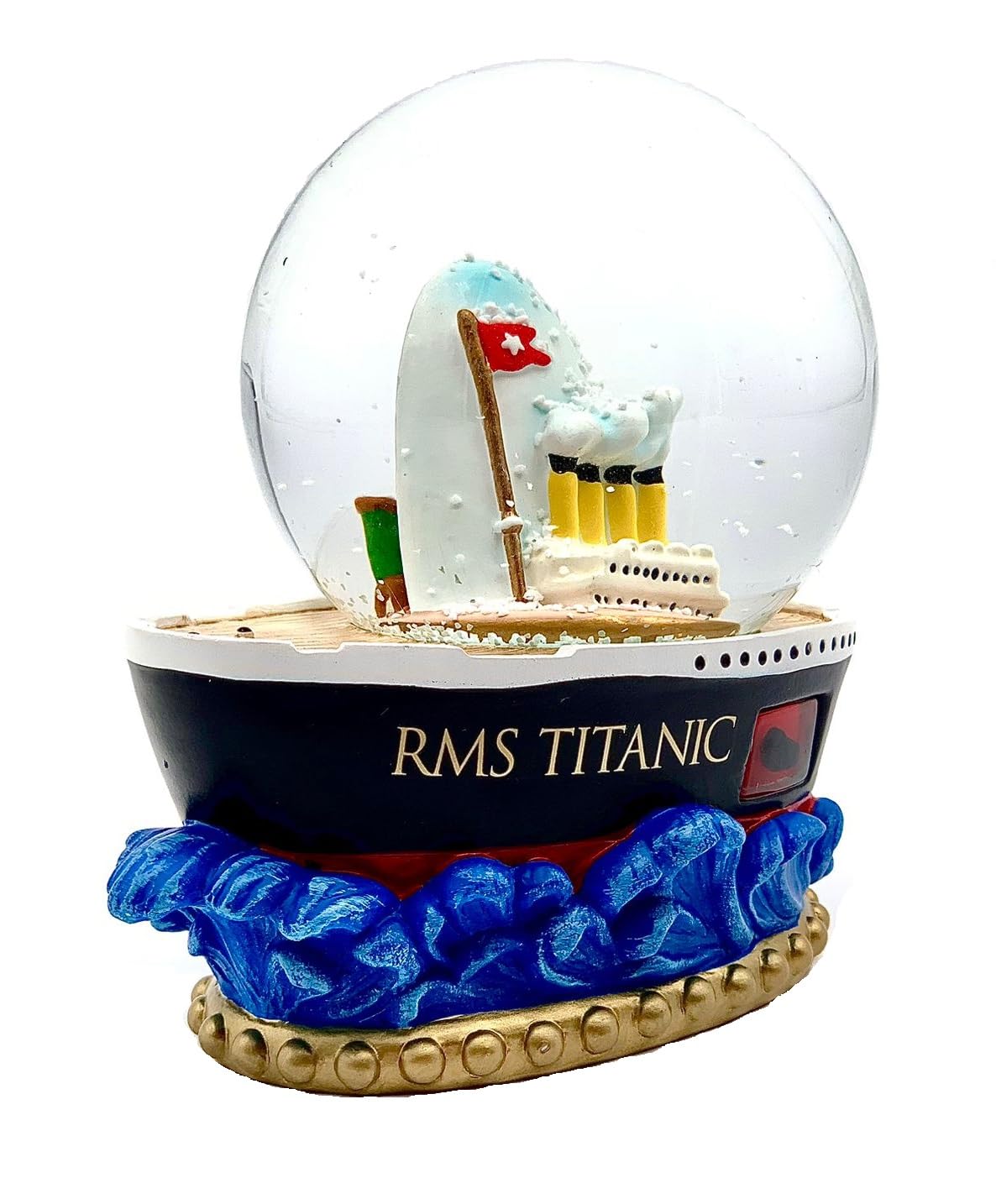Snow Globe with Authentic Coal from The Wreck of The RMS Titanic (Snow Globes)