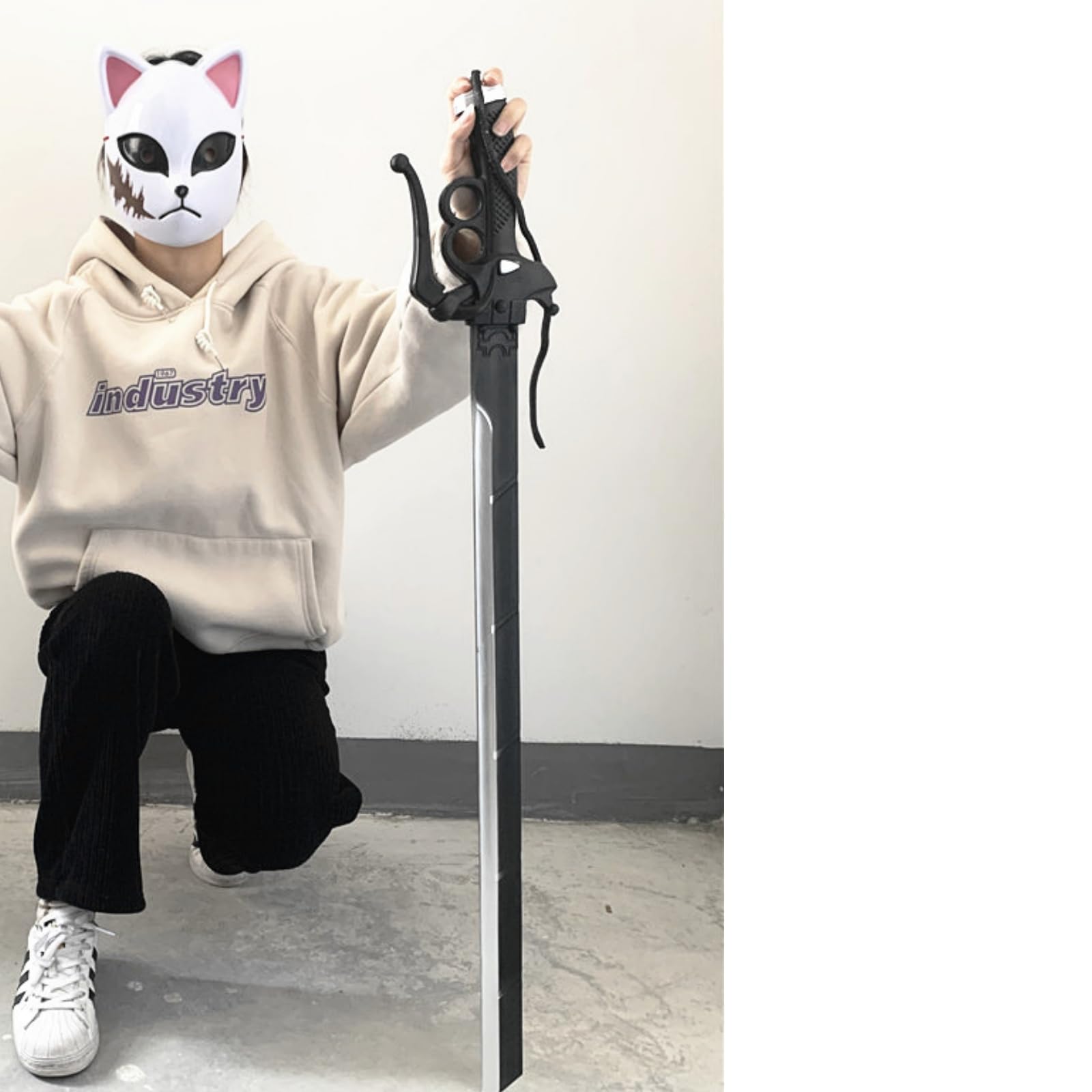 Amazon.co.jp: [Hushan] 双剣 エレン・イェーガー ミカサ