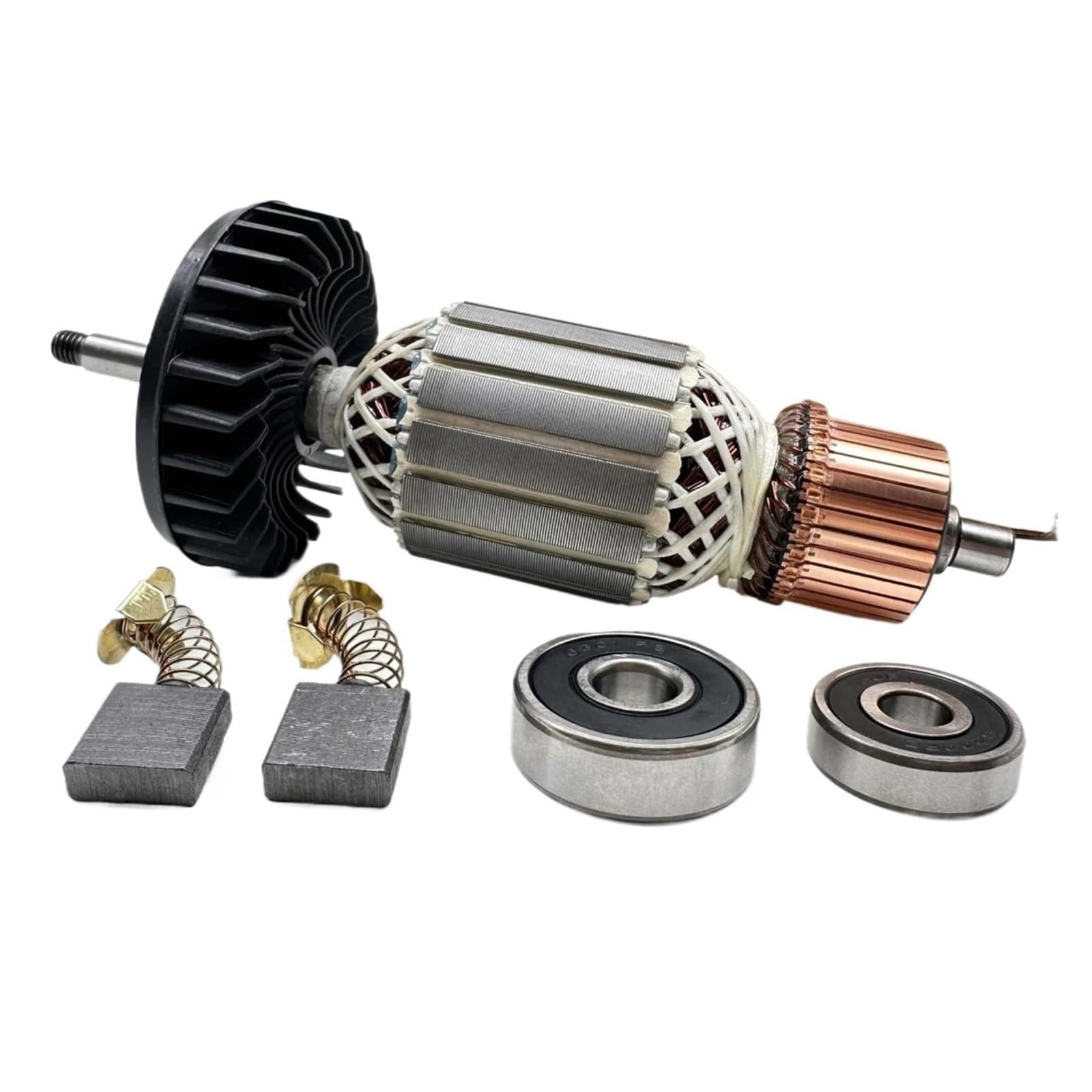 Vividcrate Rotor Ac 220V 240V Armature Stator Field Angle Grinder Spare Parts 518725-7，- Compatible For Makita，For Ga7020 Ga9020 Ga7020s Ga9020s Mt900(Rotor)