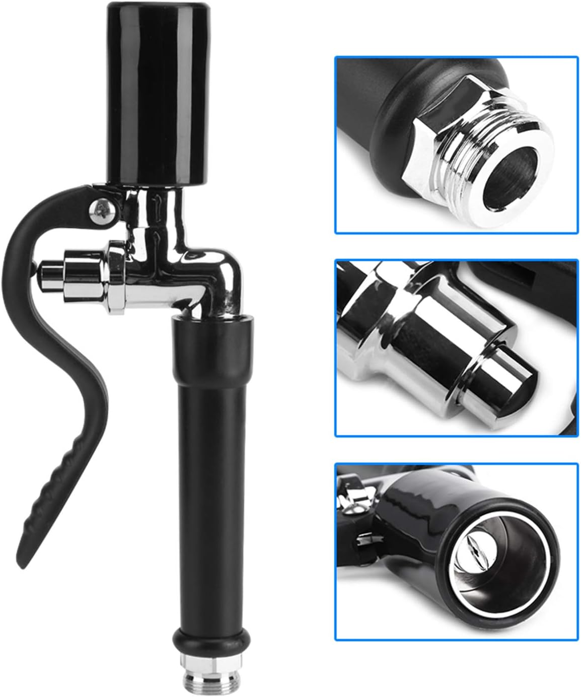 Commercial Kitchen Hotel Faucet Tap Sprayer High Pressure Hose for Efficient Dishwashing