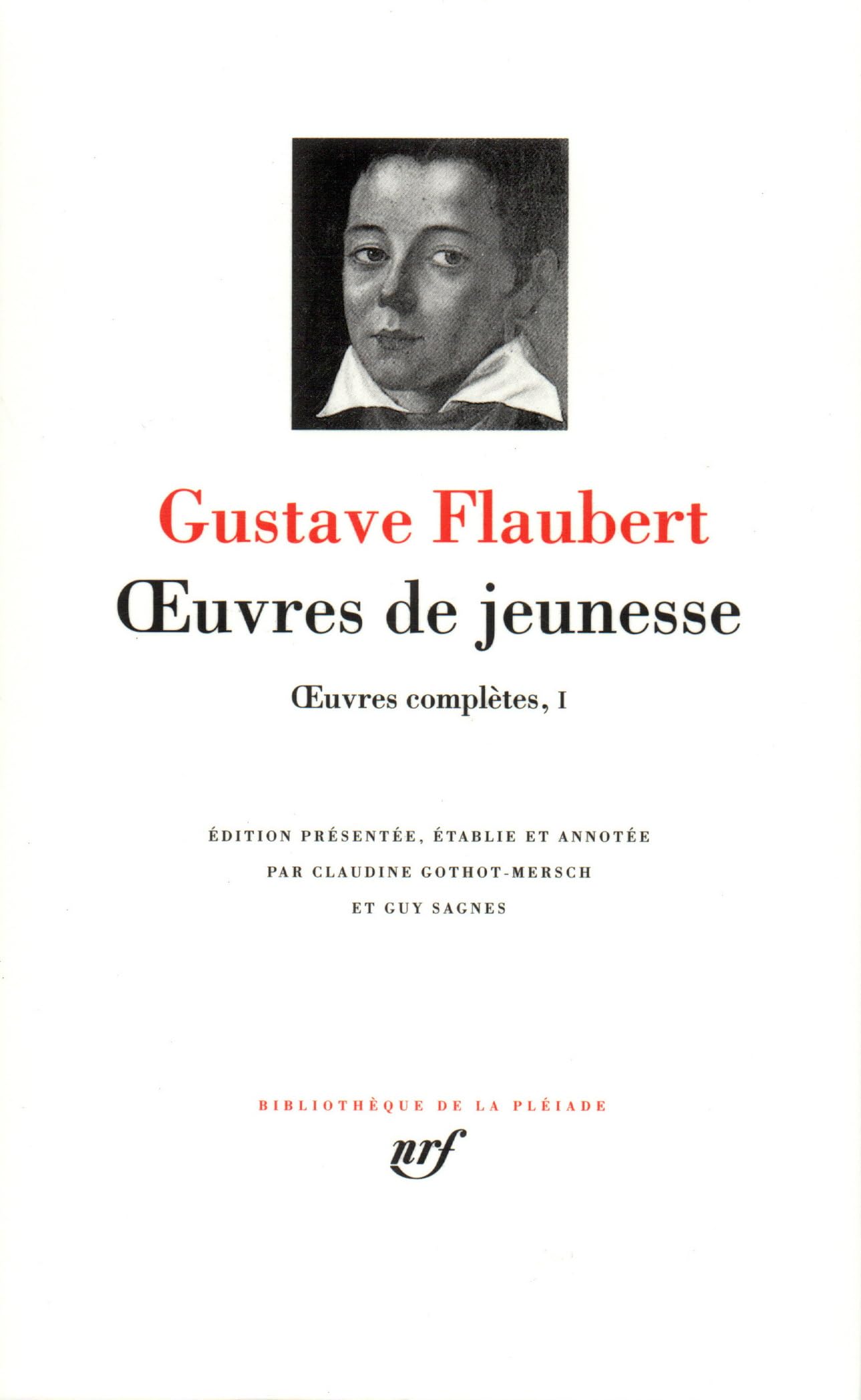 Oeuvres de jeunesse.: Oeuvres complètes, Tome 1