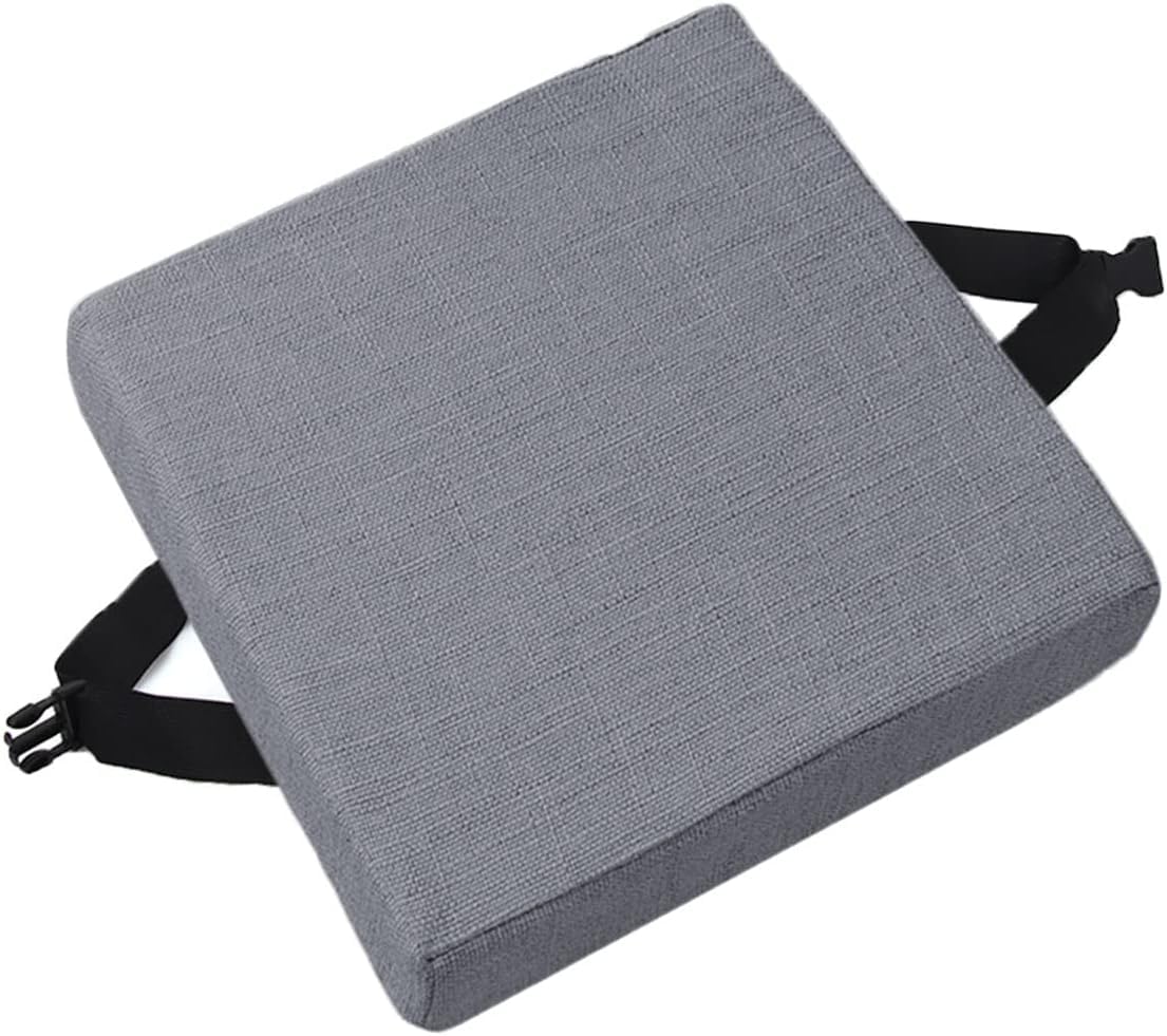 uyeoco Seat Pads for Dinin Chairs,25x25,28x28cm,30x30cm,35x35cm,40x40cm,45x45cm,50x50cm Adjustable Kitchen, Office and Garden Chair with Ties Non Slip Comfortable Cushion(O10,45x45x3cm)