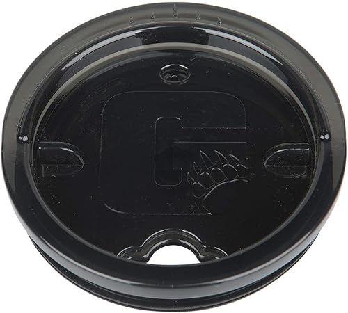 Grizzly Tapa Grip TwistTop  Accesorio para vasos  Se vende individualmente  Pequeña  Negro