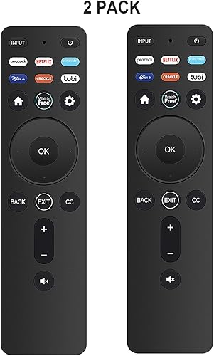 Miniatura 2 de Paquete de 2 unidades XRT260 de repuesto universal IR remoto compatible con todos los televisores VIZIO Smart TV Smartcast Series P-Series V-Series