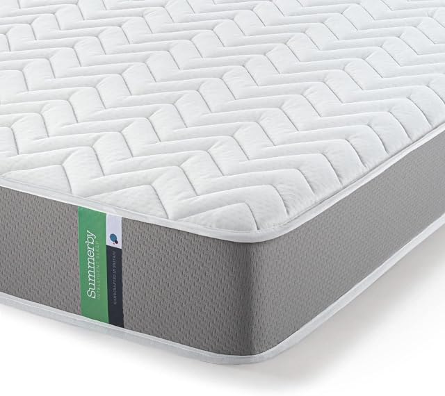 Summerby Sleep Coil Spring and Comfort Foam Hybrid Mattress | Single: 90 x 190cm