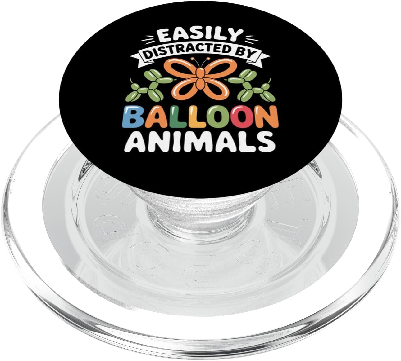 Cool Balloon Artist Art for Men Women Kids Balloon Twisting PopSockets PopGrip for MagSafe