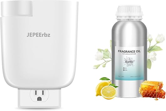 Plug in Diffuser, Waterless Oil Diffuser, Karth Oil (500ml / 16.9oz), Essential Oils