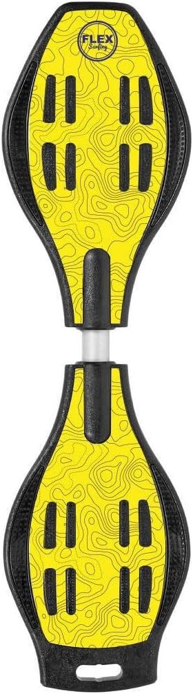 Unisex - Adult Flexsurfing V2 Air Waveboard, Topography, One Size