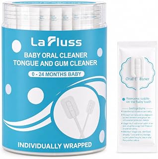 Baby Oral Cleaner 30 pcs, Tongue Cleaner for Newborn, Gum Cleaner, Infant Dental Care from 0 to 24 Months