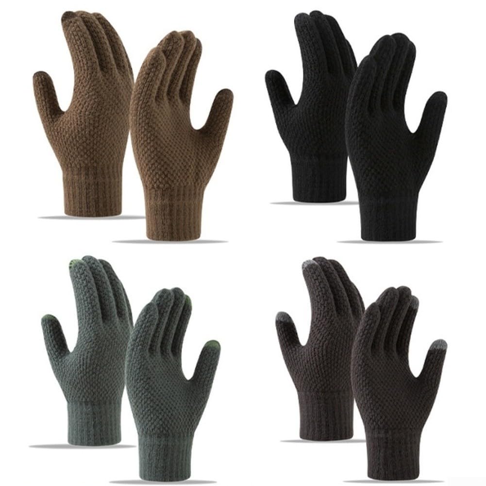 Guantes de Invierno Táctiles para forro para polar Cortavientos Térmicos