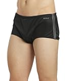 Sporti Mens Square Leg Swimsuit - Men's Lap Swimming Suits - Competitive Swimsuit Men for Lap Swimming