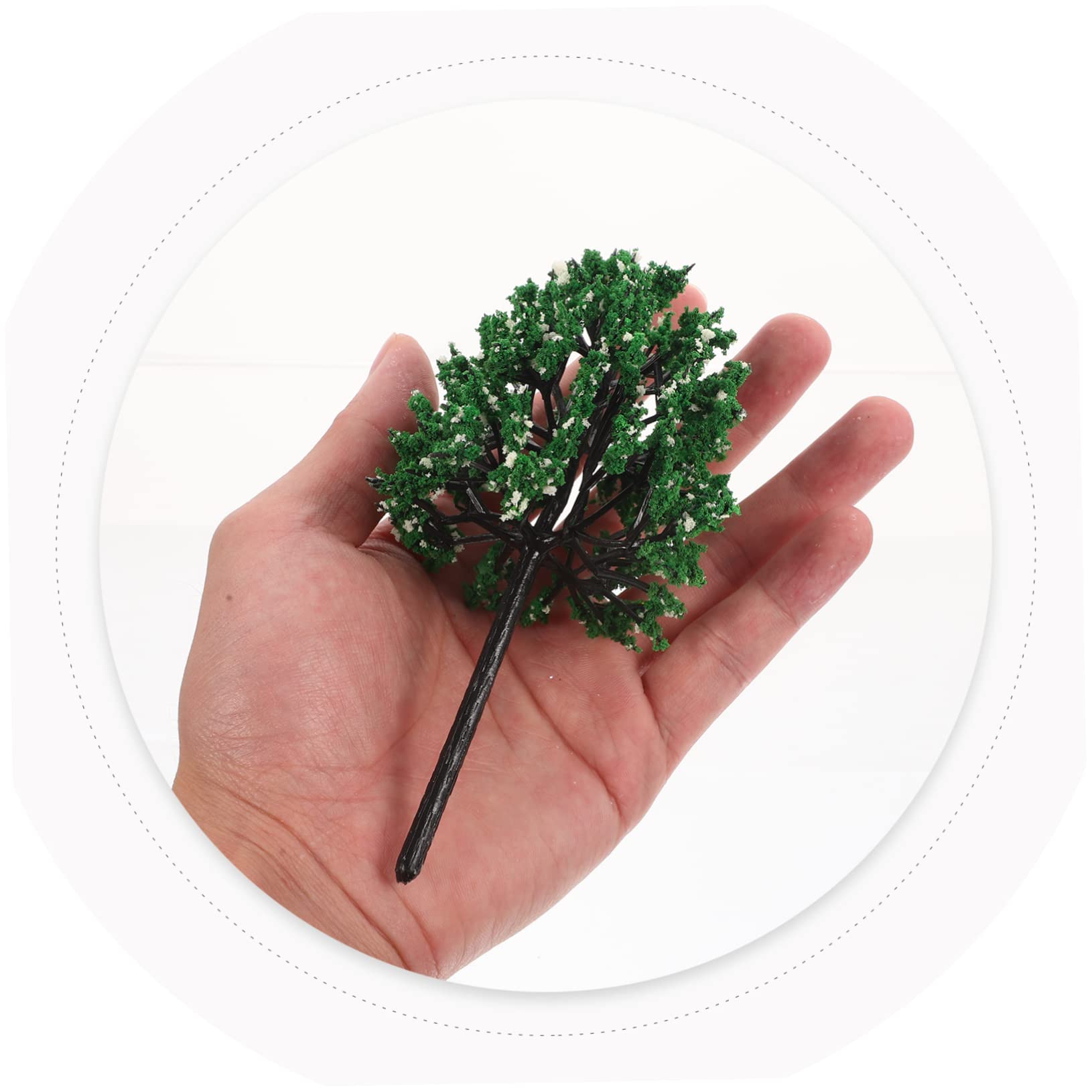 TEHAUX 96piezas De Árboles para Modelismo De Árboles Artificiales para Dioramas y Maquetas Accesorios para Mesas Decoración De