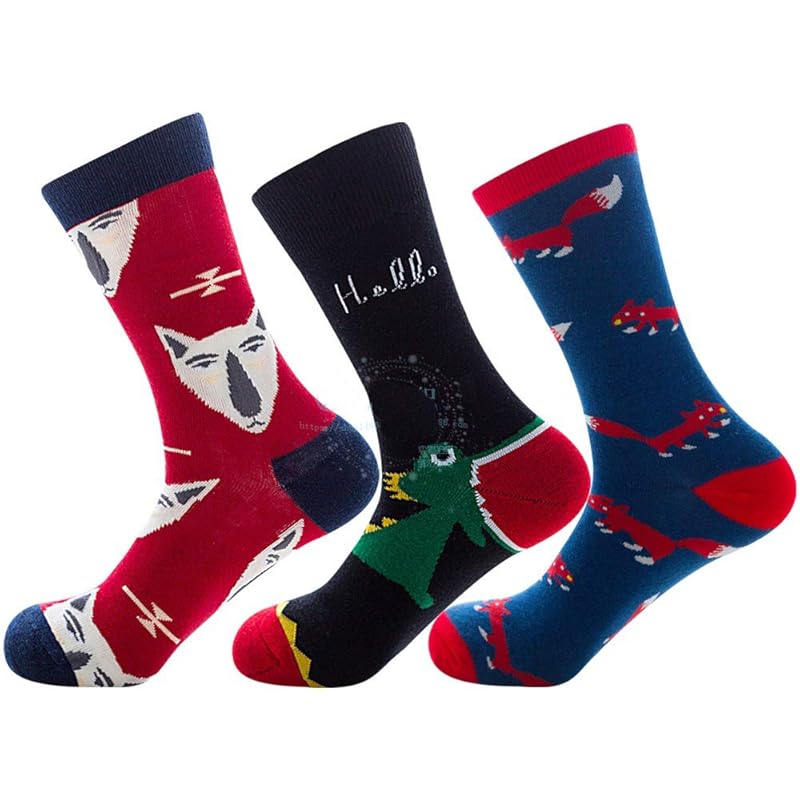 レトロマッチラベル 北欧デザイン 鳥 Fintier 男女兼用 お洒落な 恐竜 キツネ柄 靴下 レディース メンズ ハイソックス 綿 カジュアル アウトドア ソックス メンズソックス 春 秋 冬に対応 3足セット Hanagrocare Com レトロマッチラベル 北欧デザイン 鳥 Fintier 男女兼用 お洒落な 恐竜 キツネ柄 靴下 レディース メンズ ハイソックス 綿 カジュアル アウトドア ソックス メンズソックス 春 秋 冬に対応 3足セット Hanagrocare Com