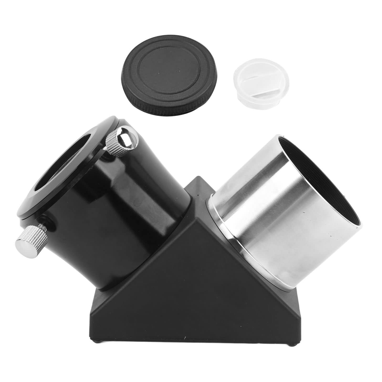 Akozon Telescopio de 2 Pulgadas Adaptador Diagonal de 90 Grados Prisma Espejo Cenital para Observación Astronómica