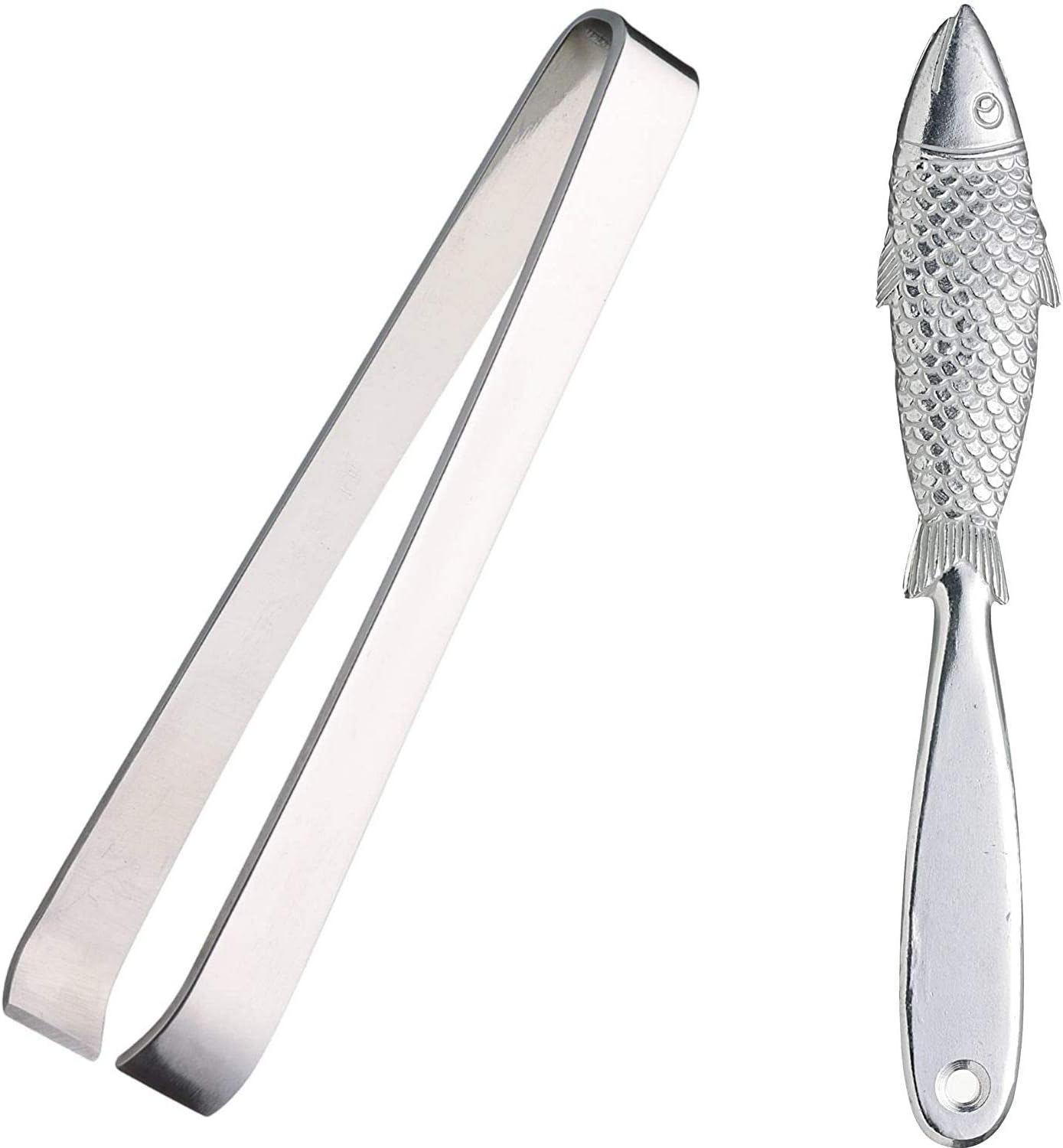 Fish Scaler & Fish Bone Remover Set for descaling & de-Boning Fish Two Tools in one Set to Make Light Work of That Awkward Job with Instructions & Free UK P&P