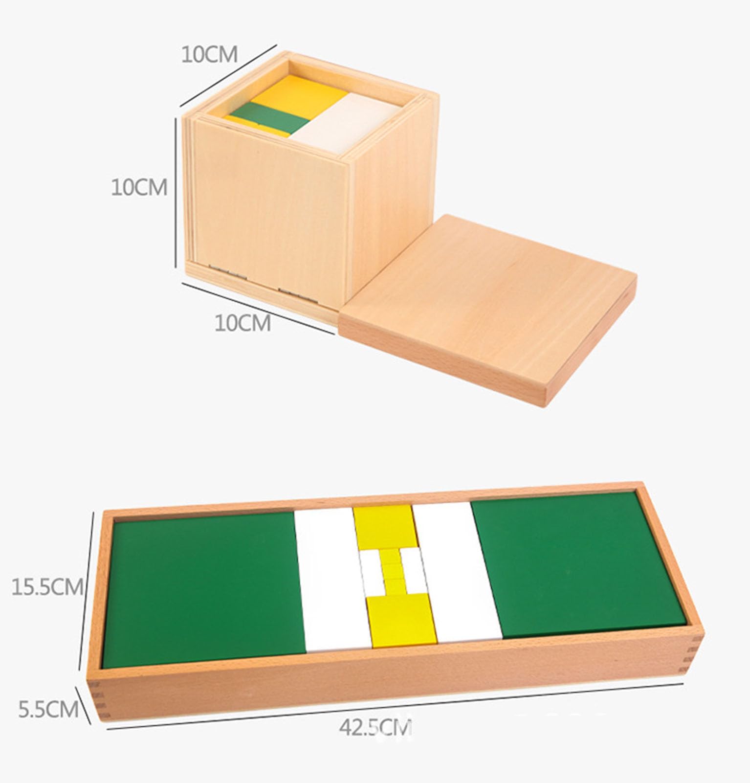 Cubo Binomiale Trinomiale Montessori Algebra, Blocchi Didattici di Matematica e Geometria per Scuola Materna,Triple Number
