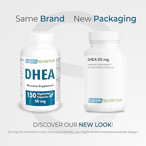Miniatura 2 de Supersmart - DHEA 50mg - Suplemento esencial para uso diario | Sin OMG y sin gluten - 150 cápsulas vegetarianas