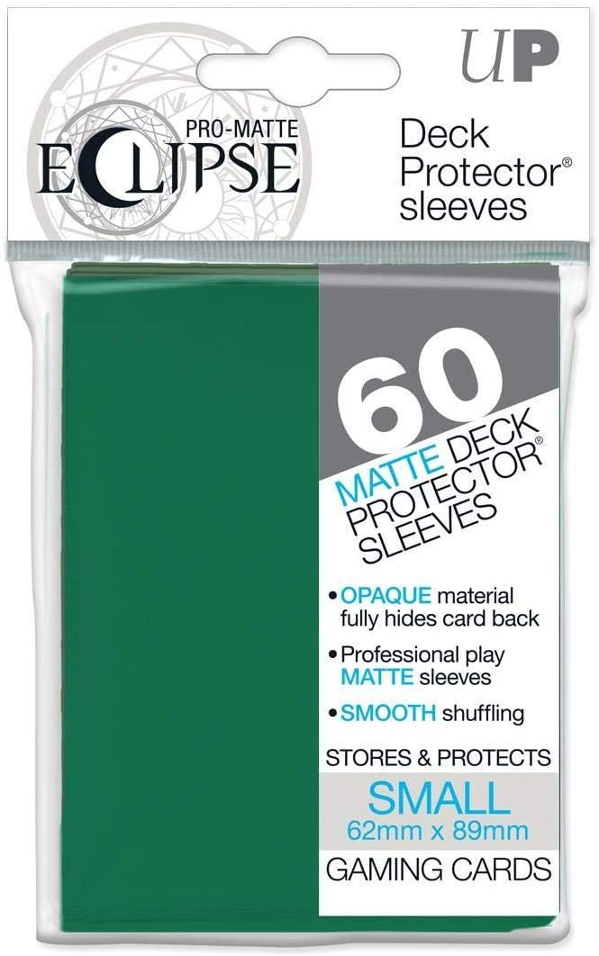 Ultra ProSleeves: - Small - PRO-Matte Eclipse (x60) - Forest Green