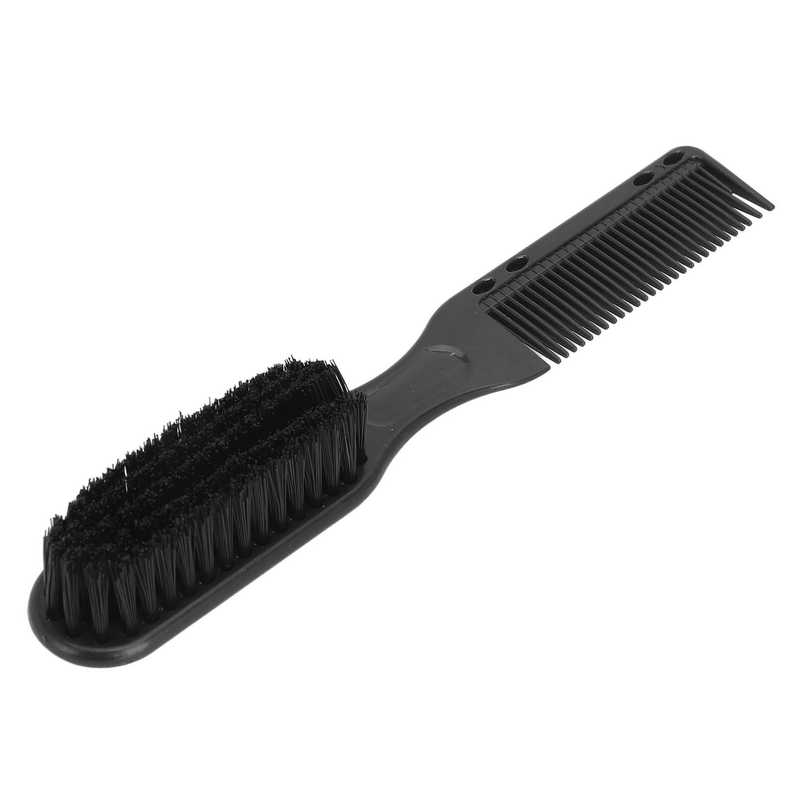 Cepillo de Pelo para Hombre, Diseño Ergonómico de Doble Cabezal para Barba y Peinado, Nailon ABS Portátil, 5 uds.