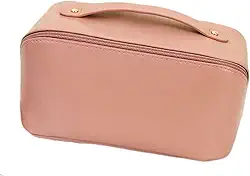 NUTOT necessaire maquiagem,bolsa necessaire feminina viagem,necessaire masculina à prova d'água (rosa)
