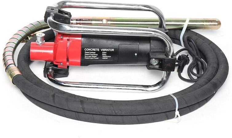 Aohuada 1600 W - Vibrador de hormigón (5600 VP, con aguja de ...