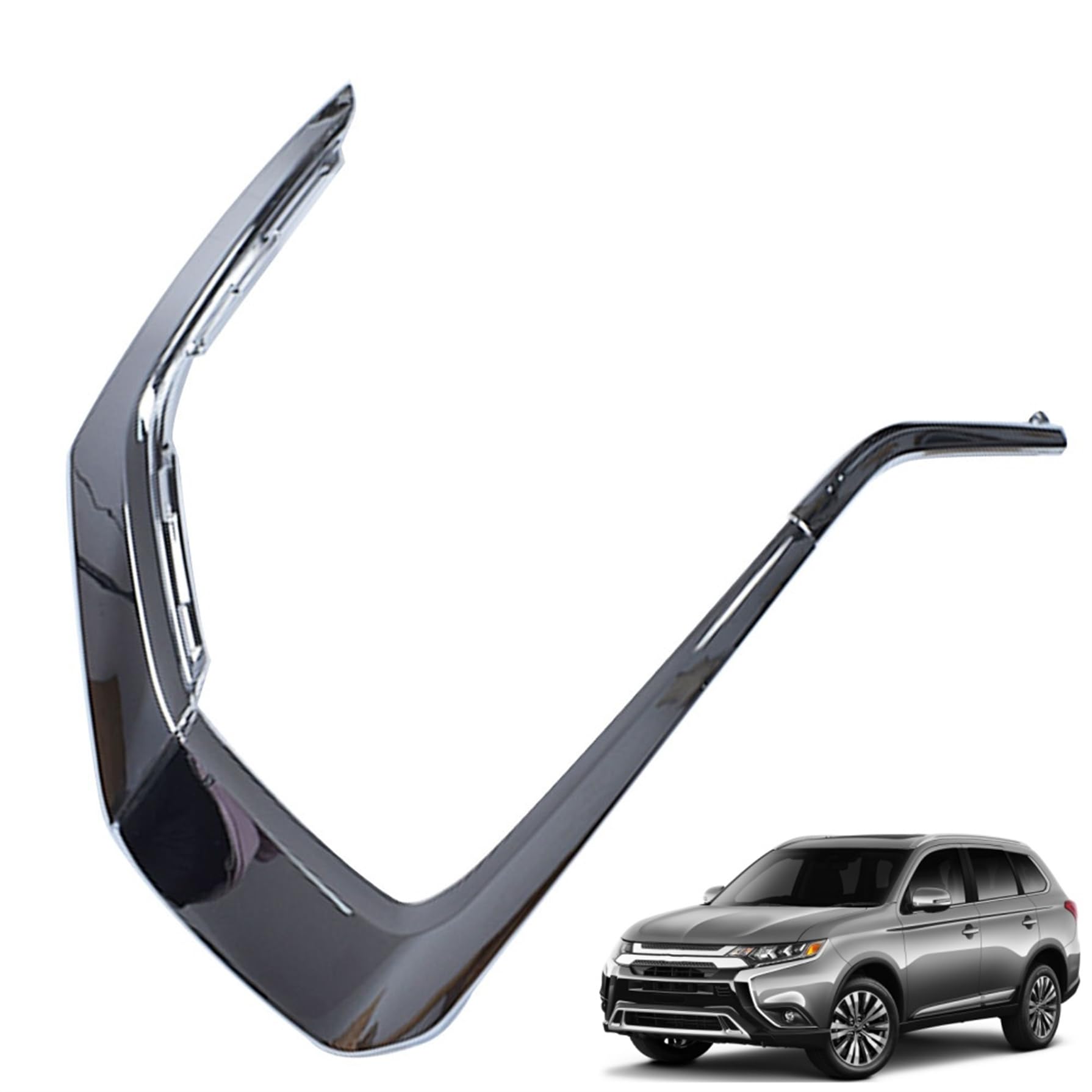 Front Bumper Moulding Set Replacement for Outlander