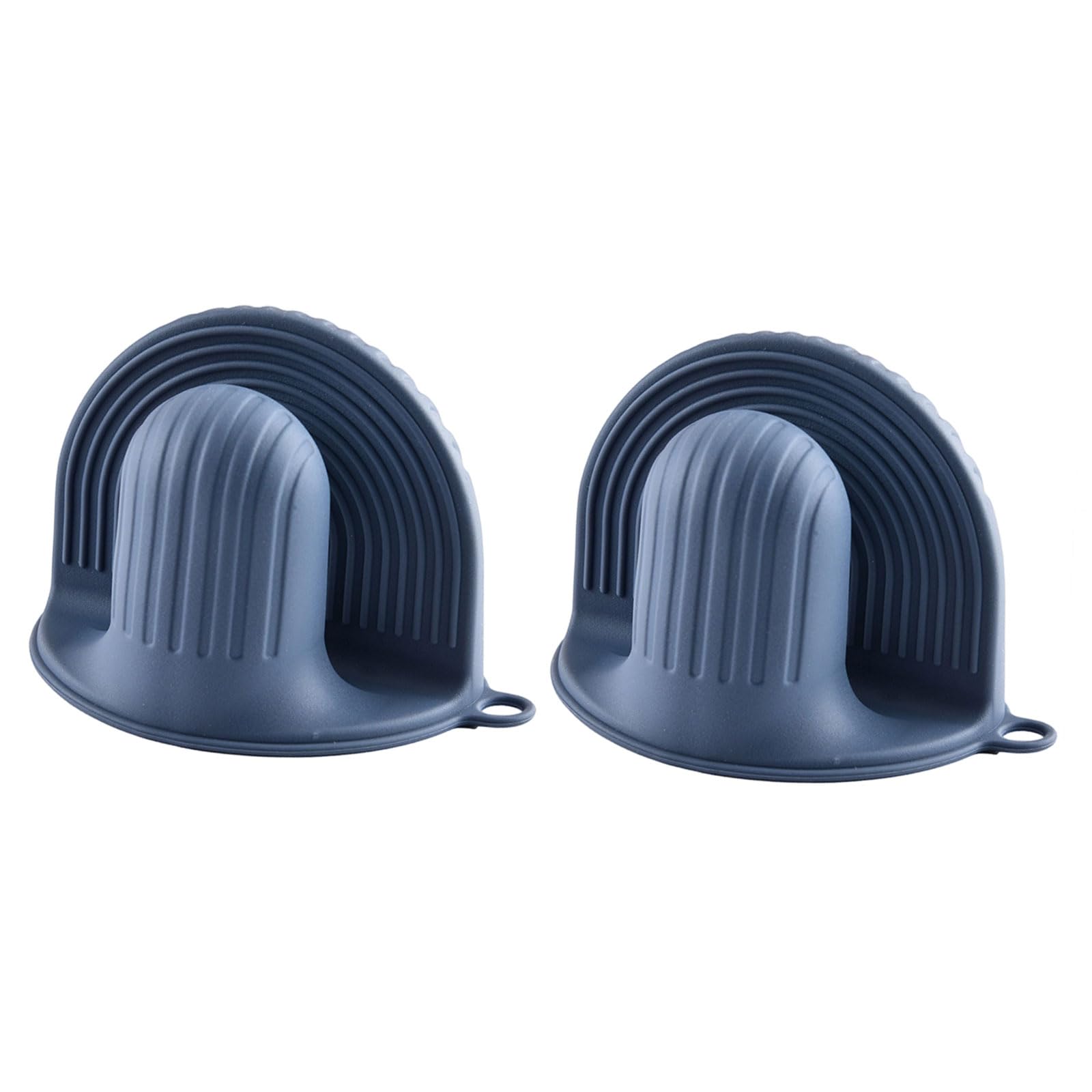 LUCKGONI Pack Of 2 Silicone Microwave Oven Mitts Nonslip Kitchen Gloves Pinch Grips For Hot Dishes Bowls And Pan