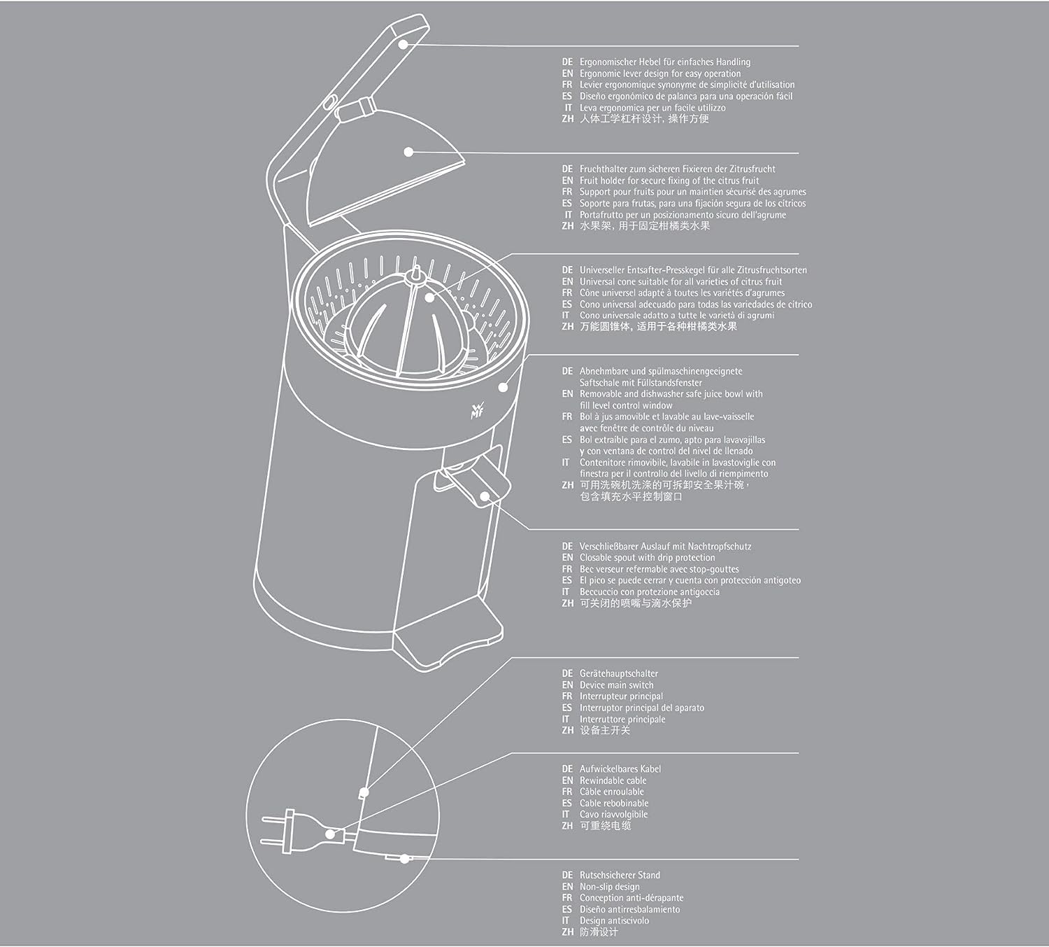 Wmf Profi Plus Squeezer One Size