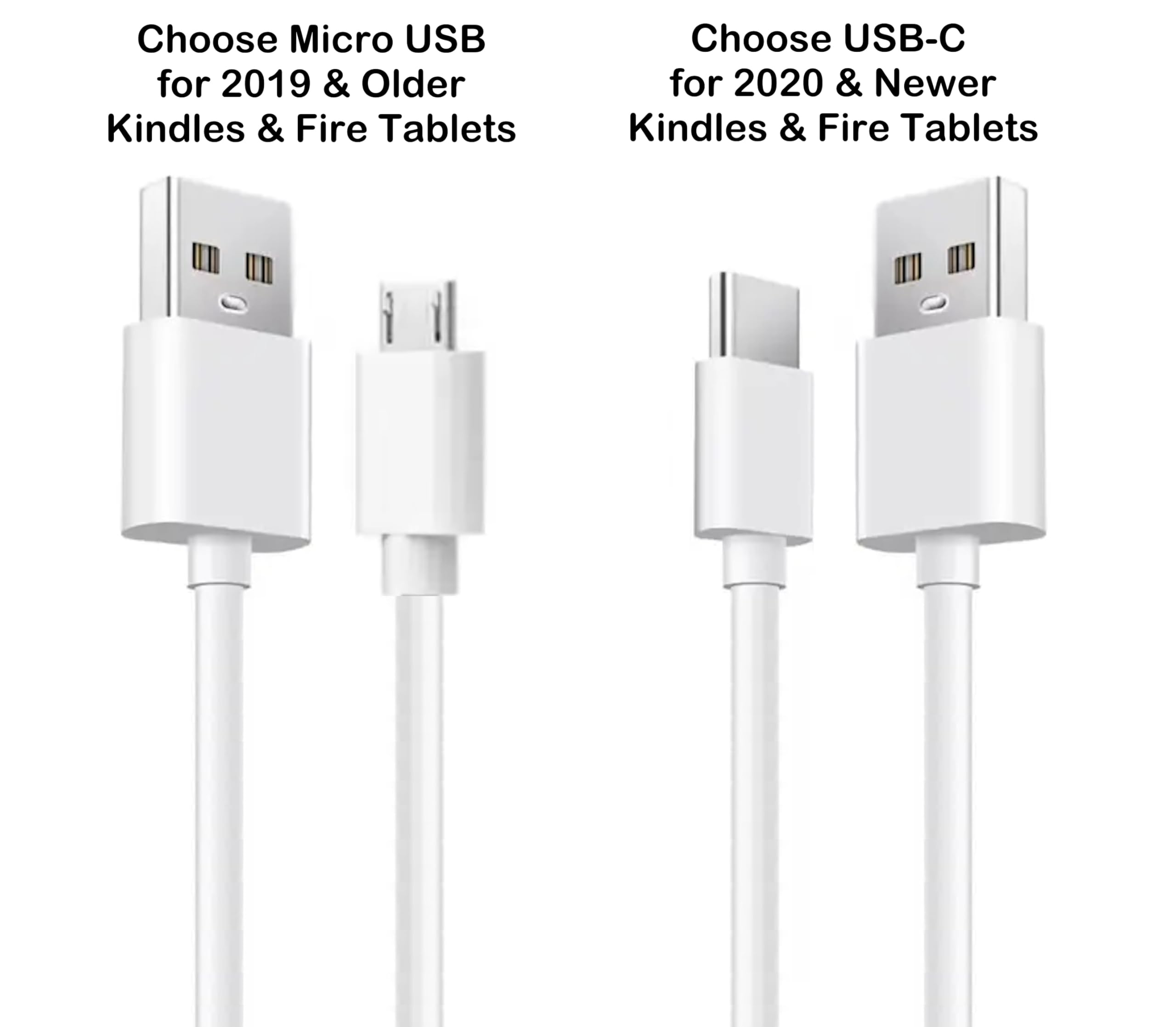 Caricatore Kindle Cavo Di Ricarica USB Di Ricambio Compatibile Con Kindle E- Reader Alimentazione Fire TV Stick
